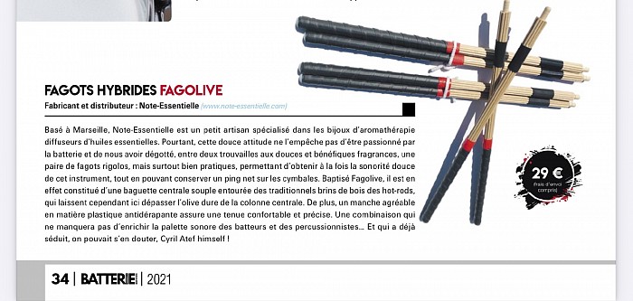 Fagolive batterie magazine